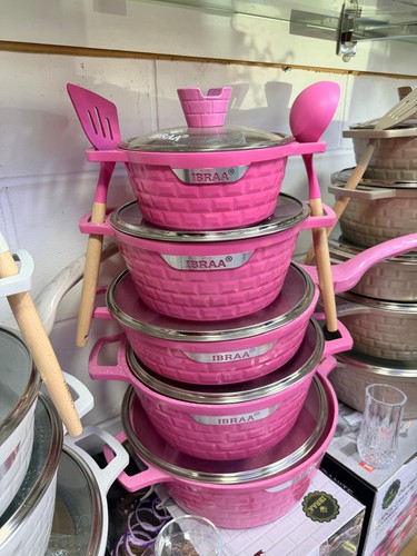 Pcs nonstick cook ware pot - cook,