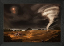Tornado Framed Wall Art Poster
