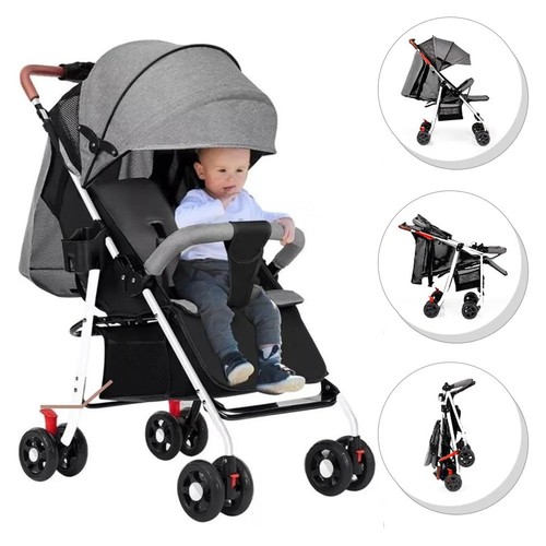 Foldable baby stroller - baby,