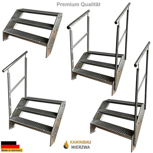 Premium steel stair steps - premium,