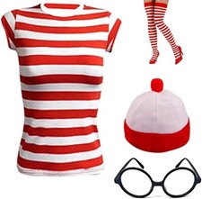 Womens Where's Wally Red &