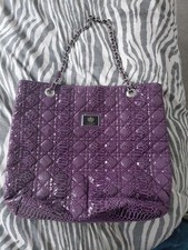 Large Purple LYDC Faux