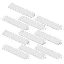  10 Pcs Metal Blank Label