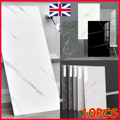 10x pvc marble tiles - pvc, wall