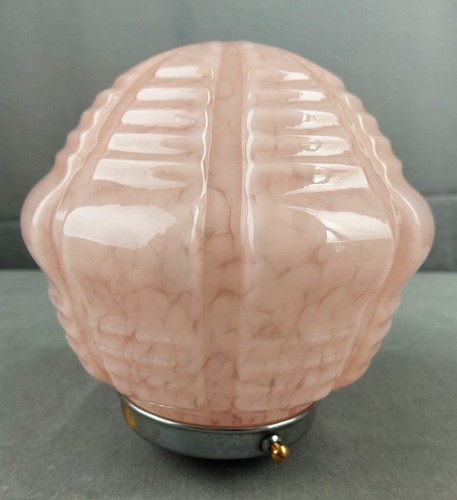 Art deco pink mottled - deco,