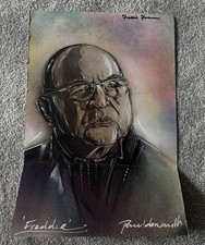 Rare 1 Off Freddie Foreman Art