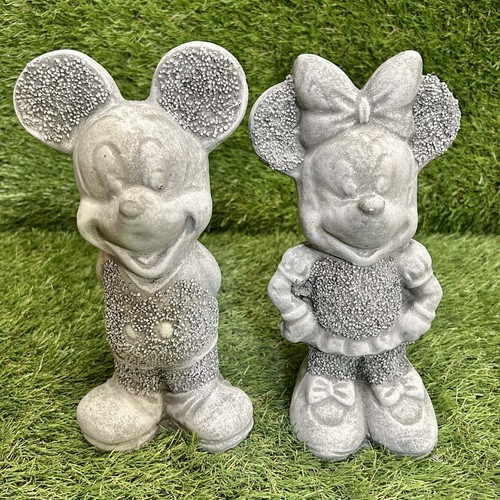 Concrete mickey minnie mouse - concrete,