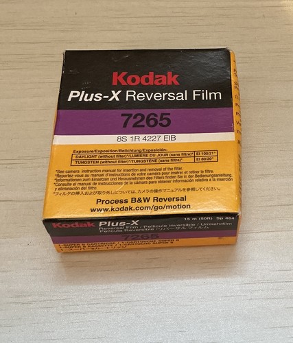 Kodak plus reversal - plus-x,