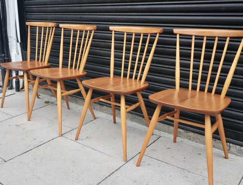 Four vintage 1970s ercol - four,