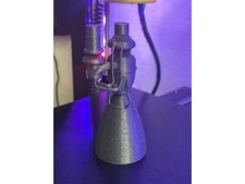 Space X Raptor Engine Model |