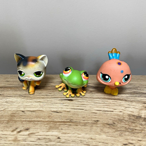 Littlest pet shop figures 3 - pet,