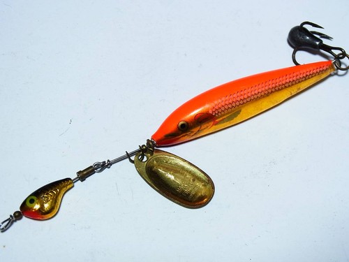 Blue fox vibrax minnow spin - fox,