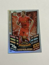 MATCH ATTAX 2012/13 12/13 STEVEN GERRARD 100 HUNDRED CLUB NO 504