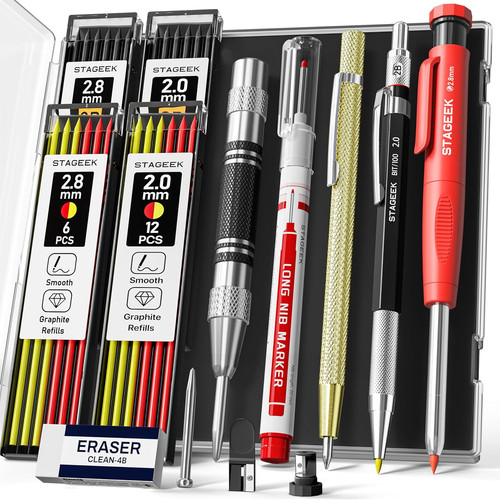Carpenter pencil set - carpenter, pack