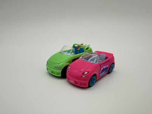 Polly pocket cars - pocket, pink