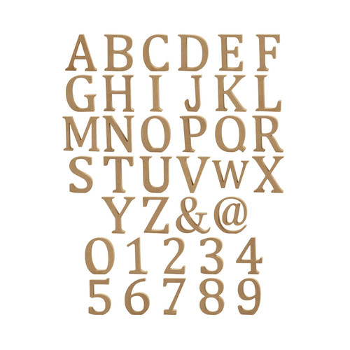 Mdf letters tall - 13,