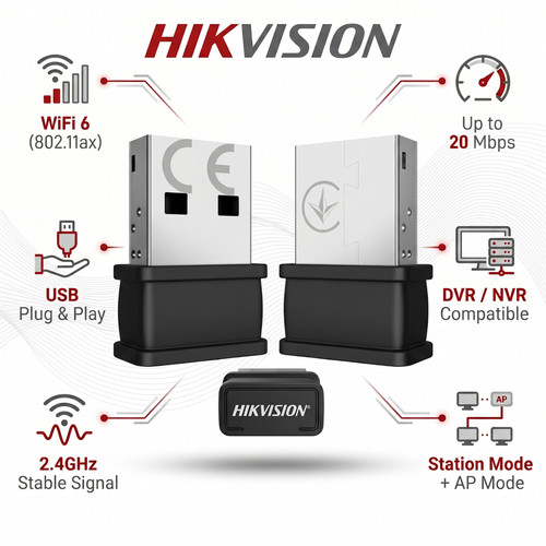 Hikvision wifi usb dongle - wifi, 6