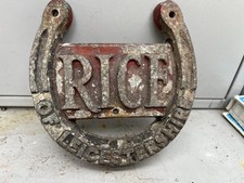 Original Rice Horse Trailer