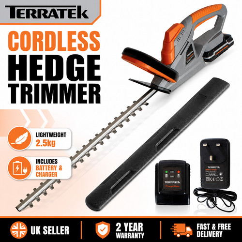 Terratek cordless hedge - cordless,