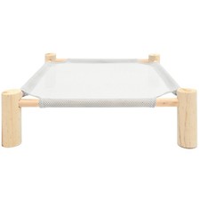  1 Set of Reptile Hammock Snake Lizard Sleeping Bed Netting Wooden Rack Hammock