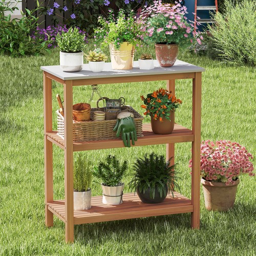 Outdoor garden potting bench - outdoor,