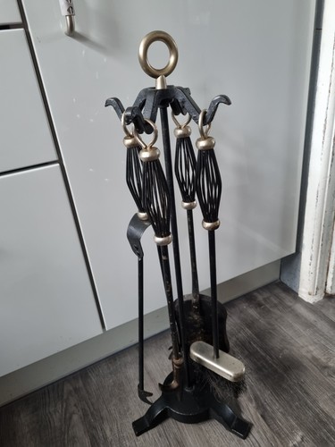 Fireplace companion set - set, real