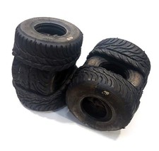 Used Komet K1W 11X6.00-5/10.420-5 Wet Tyres Set Bundle (2 Sets) Go Kart Racing