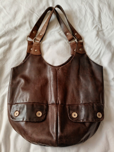 Ally capellino brown leather - ally,