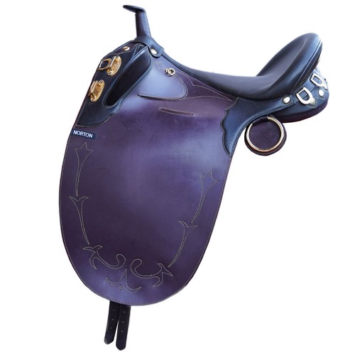 Norton pole saddle - , brown