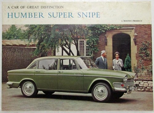 1965 humber super snipe car - 1965,
