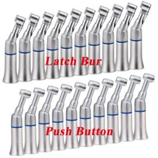 NSK Style Dental Slow Low Speed Handpiece Contra Angle Push Button/Latch E-type