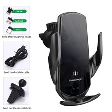 30W Fast Car Wireless Charger Phone Holder Bracket For iPhone 17 16 14 13 Pro 15