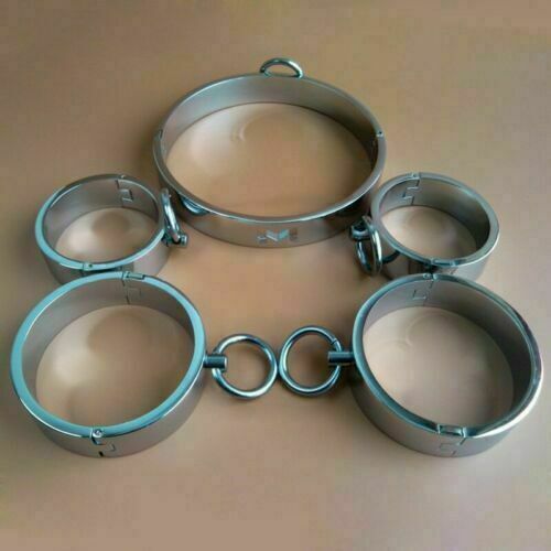 Bdsm bondage metal handcuffs - bdsm,