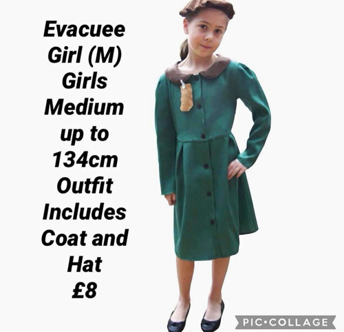 Wwii fancy dress costume - costume, coat