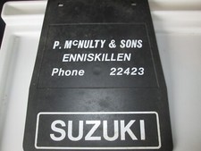 SUZUKI MOTORCYCLE REAR MUDFLAP