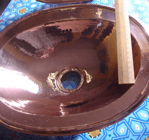 Moroccan hand hammered - , copper