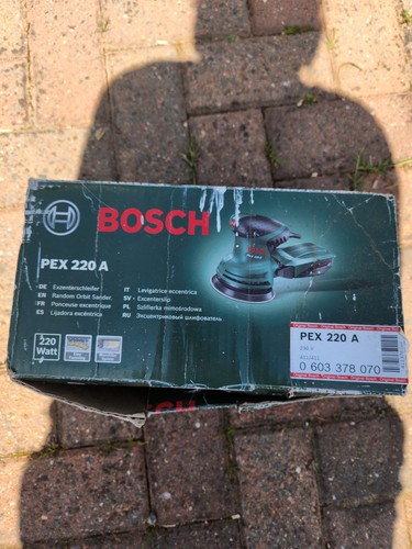 Bosh green handsander - handsander, pex