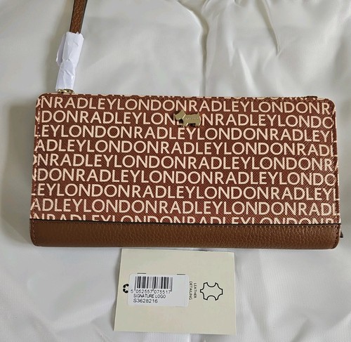 Bnwt radley leather signature - radley,