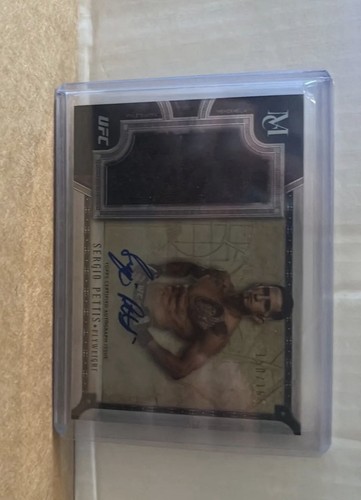 Topps ufc museum 2018 sergio - 2018.,