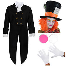 ADULTS HATTER WONDERLAND WORLD BOOK DAY FANCY DRESS COSTUME TEACHER UNISEX