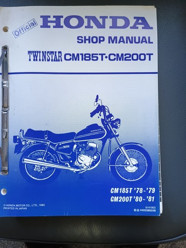 Honda cm185 cm200t twinstar - cm200t,