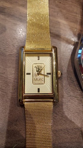Manchester united gold - united, plated