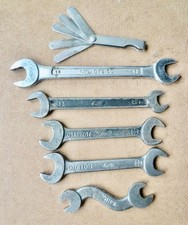 Vintage En-fo Ford Feeler Gauge along with Ford Spanners, Tool Kit Items