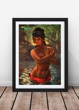 JH Lynch  I didn't see You There Framed Print Wall Art Picture A1 A2 A3 Size