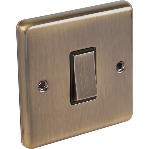 Antique brass sockets - brass,