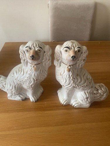 Pair large vintage - ,