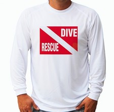 Diver Diving Logo Rescue Long