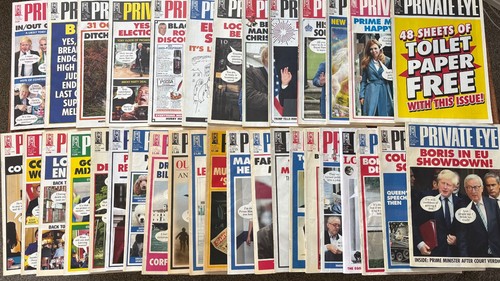 Private eye magazine joblot - private,