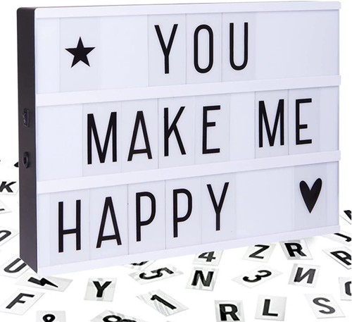 Light letter box - a4,