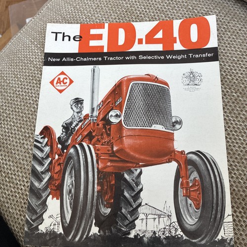 Allis chalmers tractor - allis-chalmers, 40